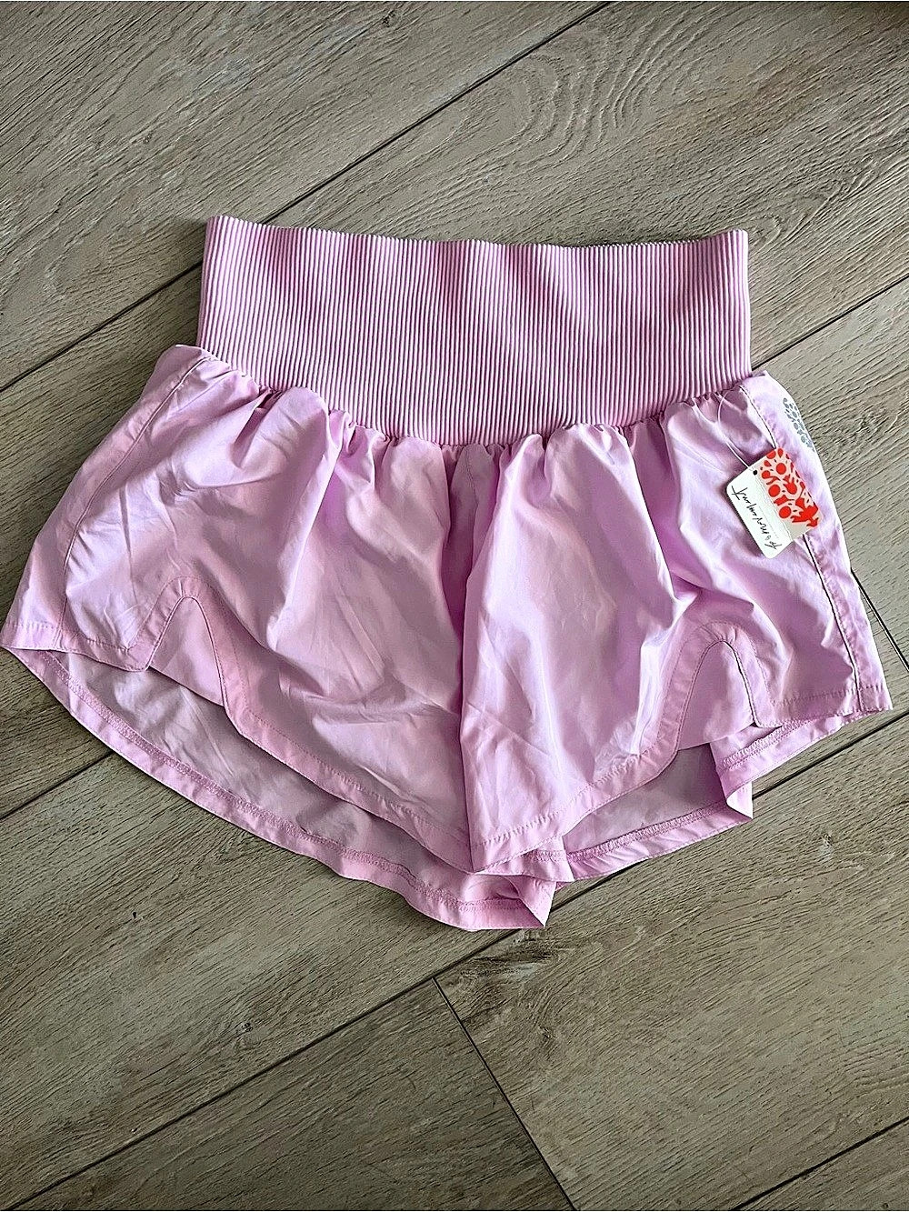 Woman’s FP Movement pink shorts Size Medium NWT